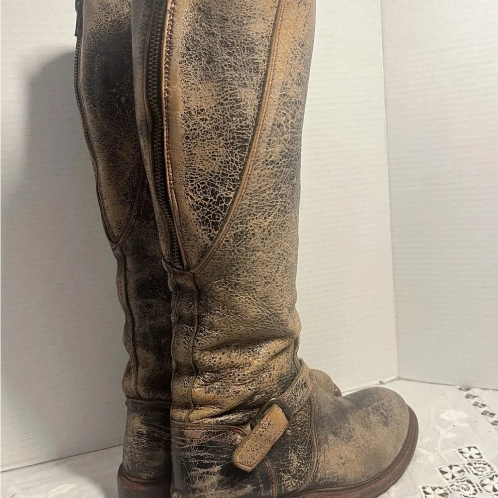 BED|STU Genuine Leather Women's Boots size 7 US - Picture 8 of 9